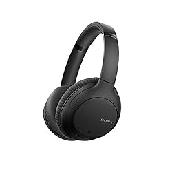 Sony Noise Cancelling Headphones WHCH710N: Wireless Bluetooth Over the Ear Headset with Mic for Phone-Call, Black